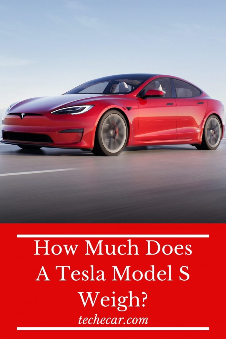 How Much Does A Tesla Model S Weigh
