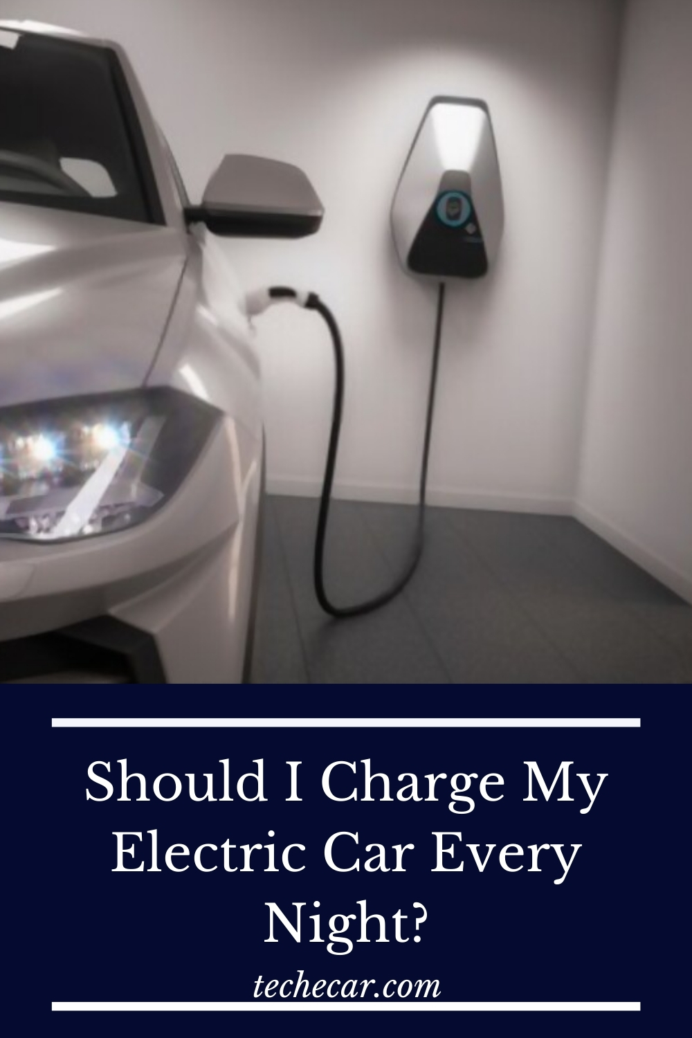 should you charge your electric car in the garage