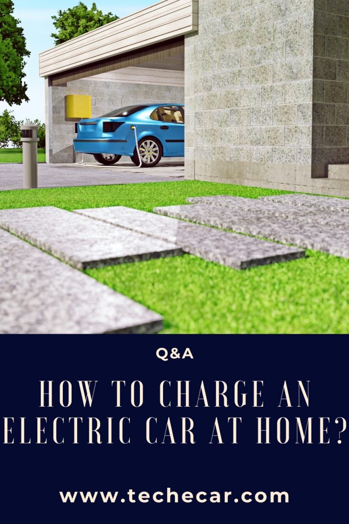 How to charge an electric car at home