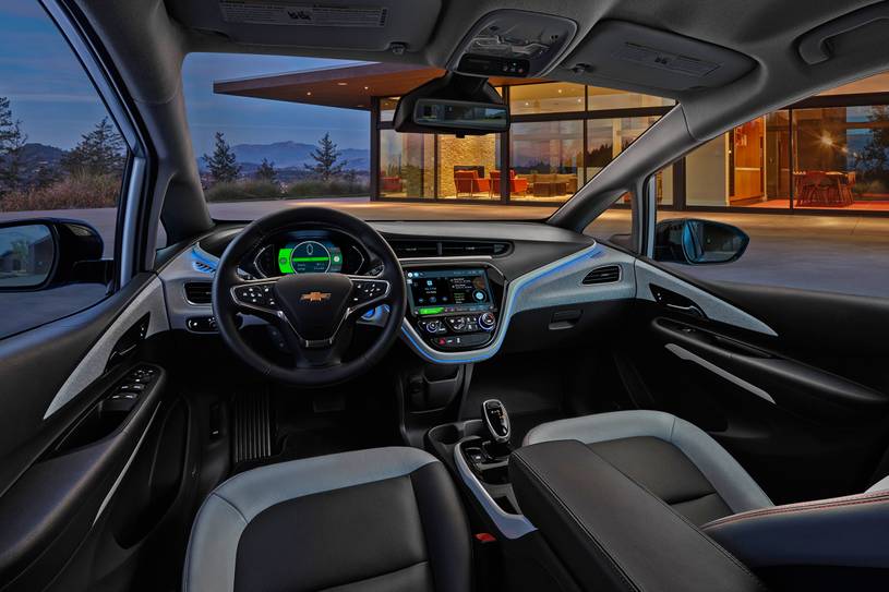 What is the inside 2021 Chevrolet Bolt EV