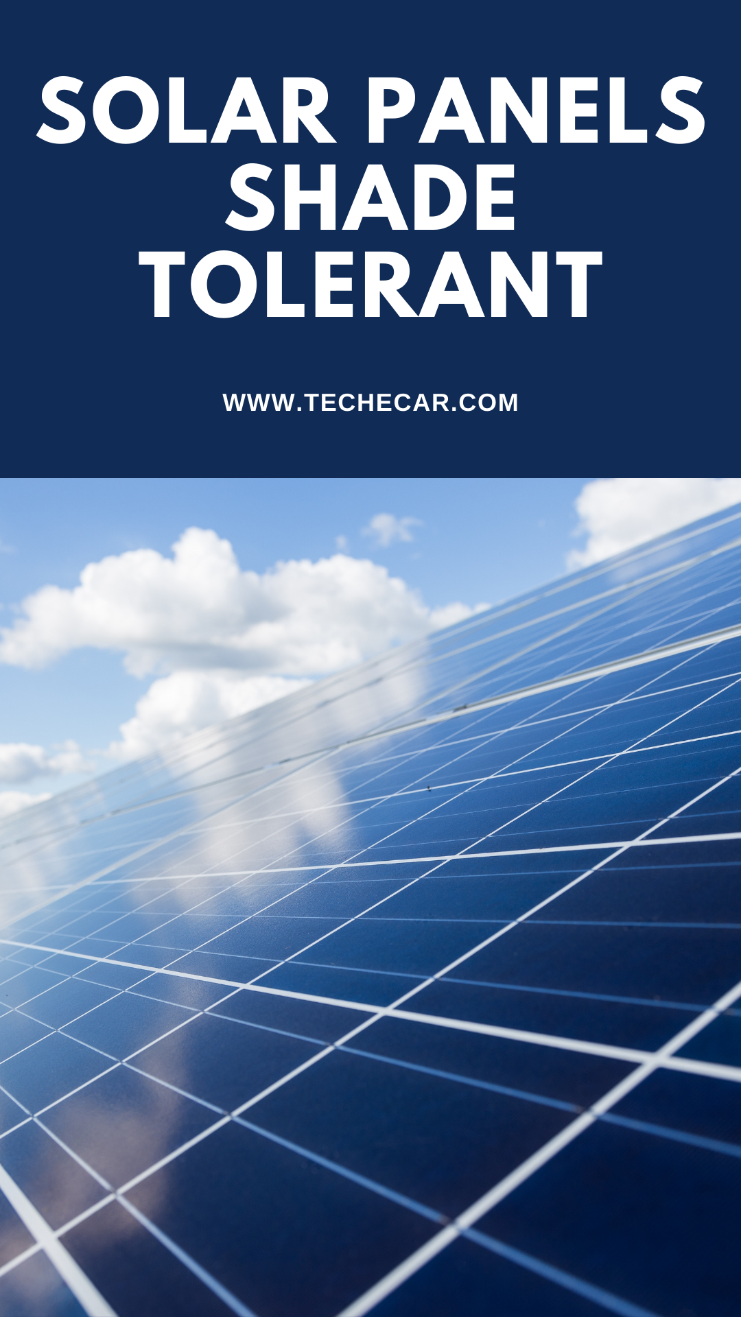 Solar Panels Shade Tolerant