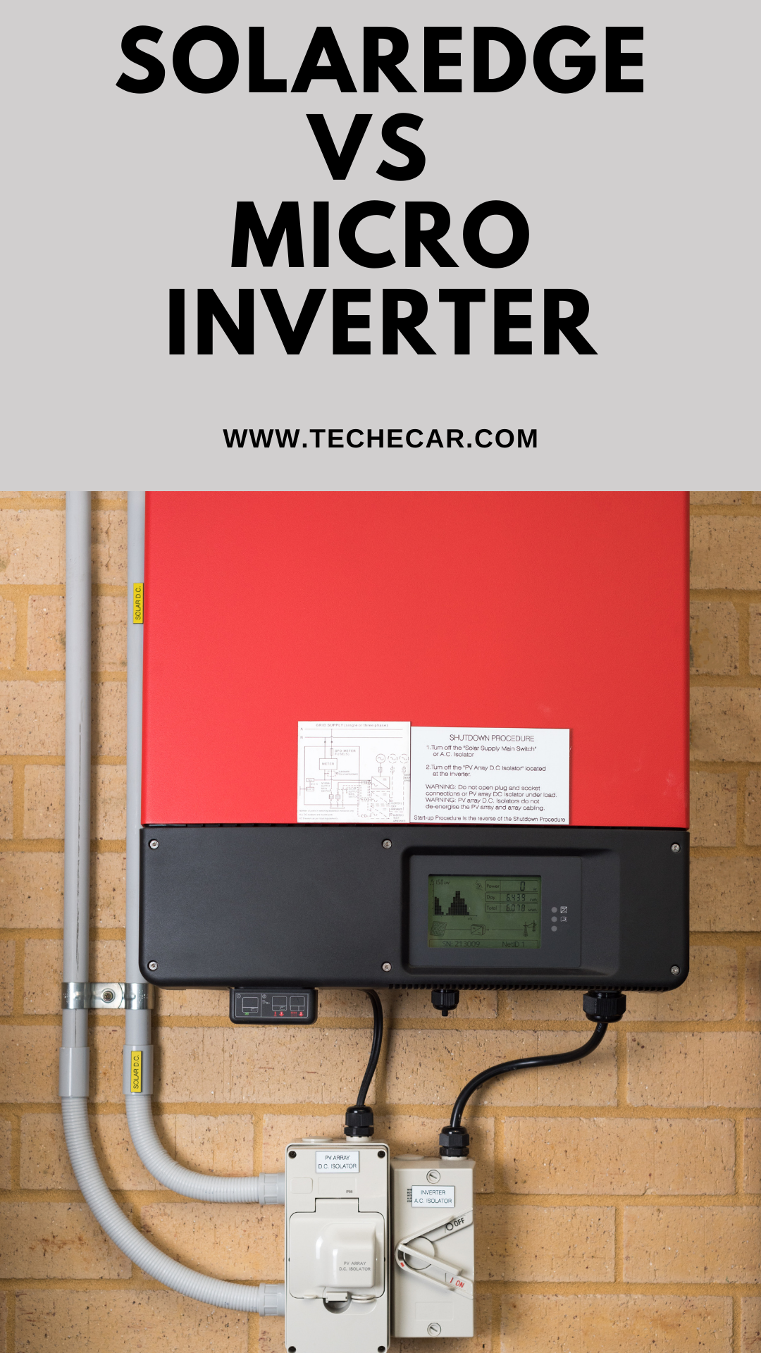 SolarEdge VS Micro Inverter