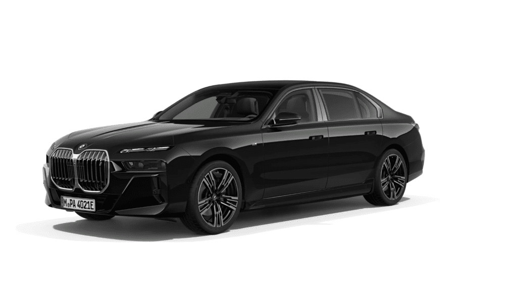 2023 BMW i7 Black Sapphire metallic