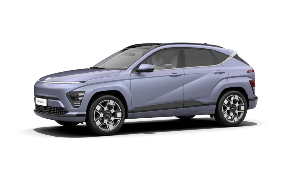 2024 Hyundai Kona EV Car Gray