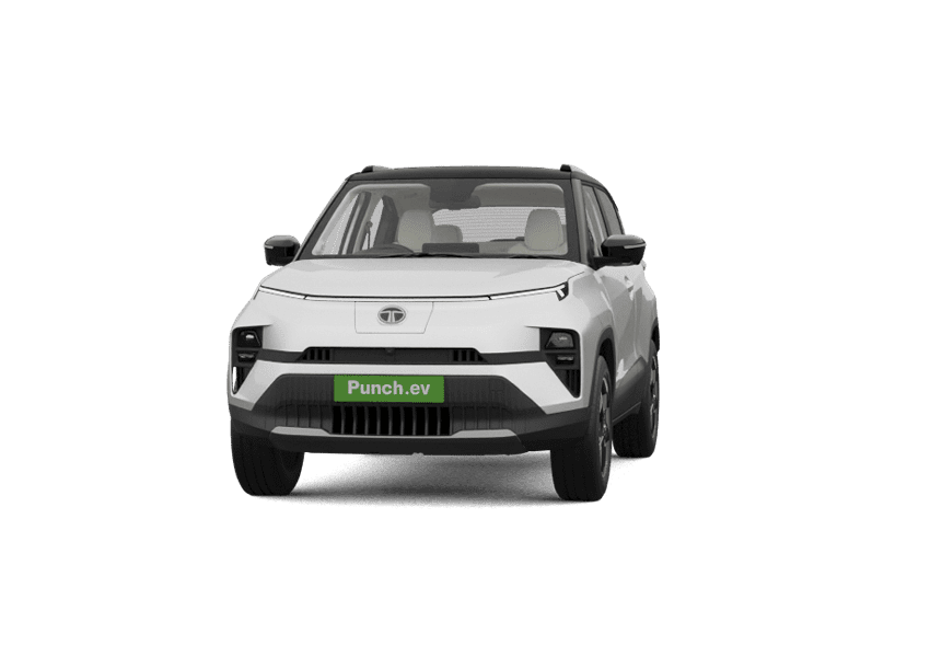 2024 Tata Punch EV Car Prestine White