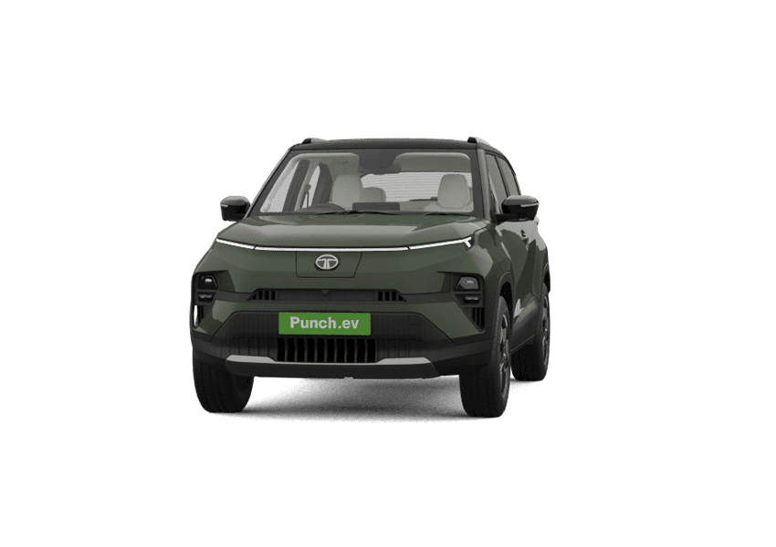 2024 Tata Punch EV Car Seaweed Green